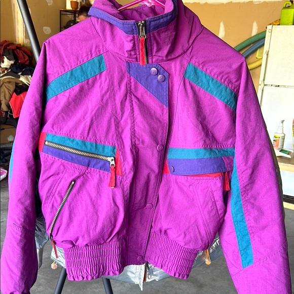 Helly Hansen Jackets & Blazers - Helly Hansen Women's Purple Ski Jacket with Teal Accents